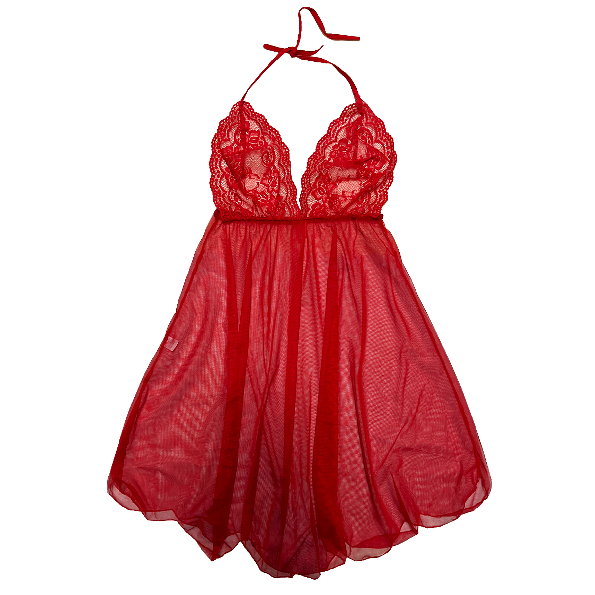 لباس خواب زنانه مدل نهال رنگ قرمز