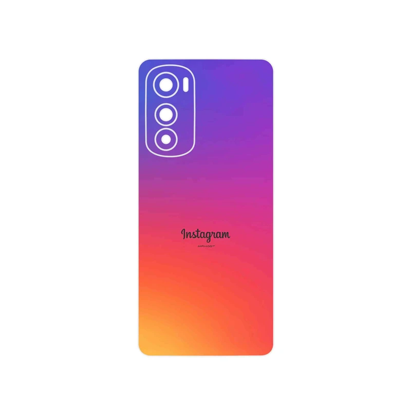 برچسب پوششی ماهوت مدل Instagram مناسب برای گوشی موبایل موتورولا Edge 30