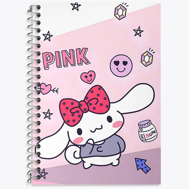 دفتر نت موسیقی 50 برگ خندالو طرح سینامونرول هلو کیتی کد N4774