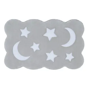 پادری زرباف طرح ماه و ستاره سایز 80×50 سانتی متر