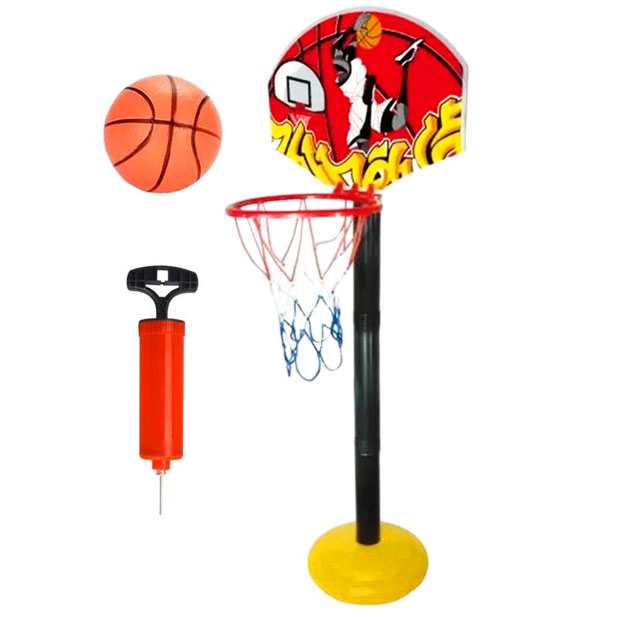 اسباب بازی بسکتبال مدل HX sport طرح توپ دار و پمپ کد 417/777