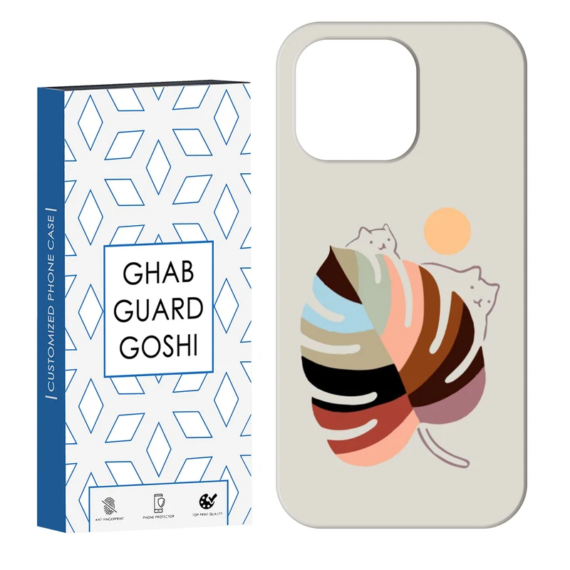 کاور قاب گارد گوشی طرح گربه کد Dimo-014 مناسب برای گوشی موبایل اپل  IPHONE 14 PRO   