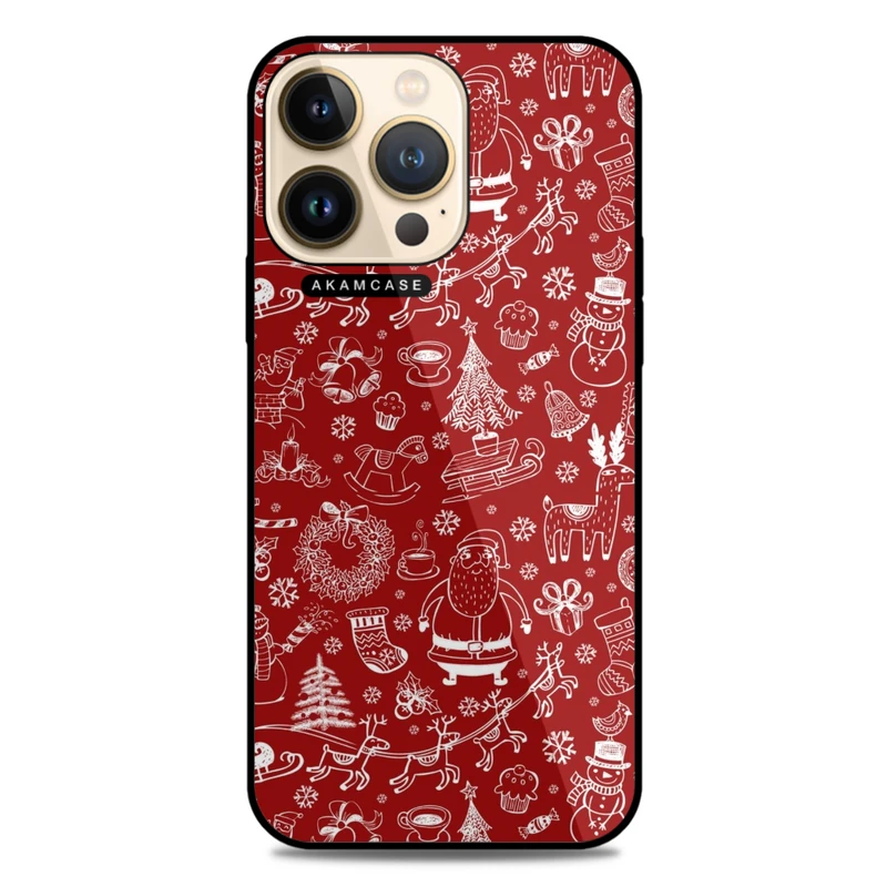 کاور آکام مدل AMC-WA13PRO-CHRISTMAS-20 مناسب برای گوشی موبایل اپل iPhone 13 Pro