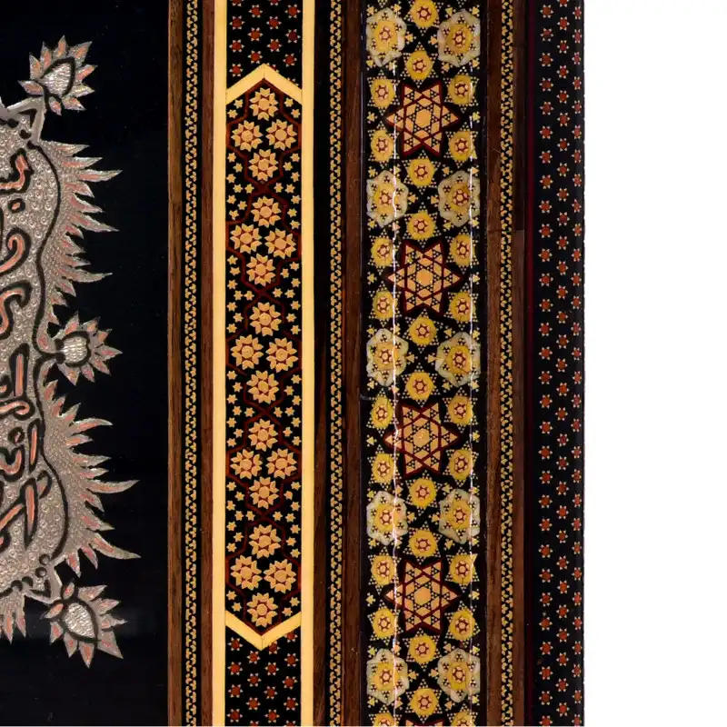 تابلو قلمزنی مدل خاتم کد 1824