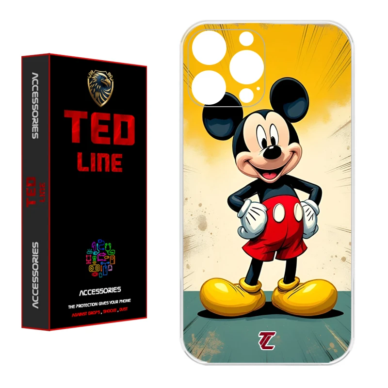 کاور تدلاین طرح میکی موس کد 1144 مناسب برای گوشی موبایل اپل Iphone 12 Pro