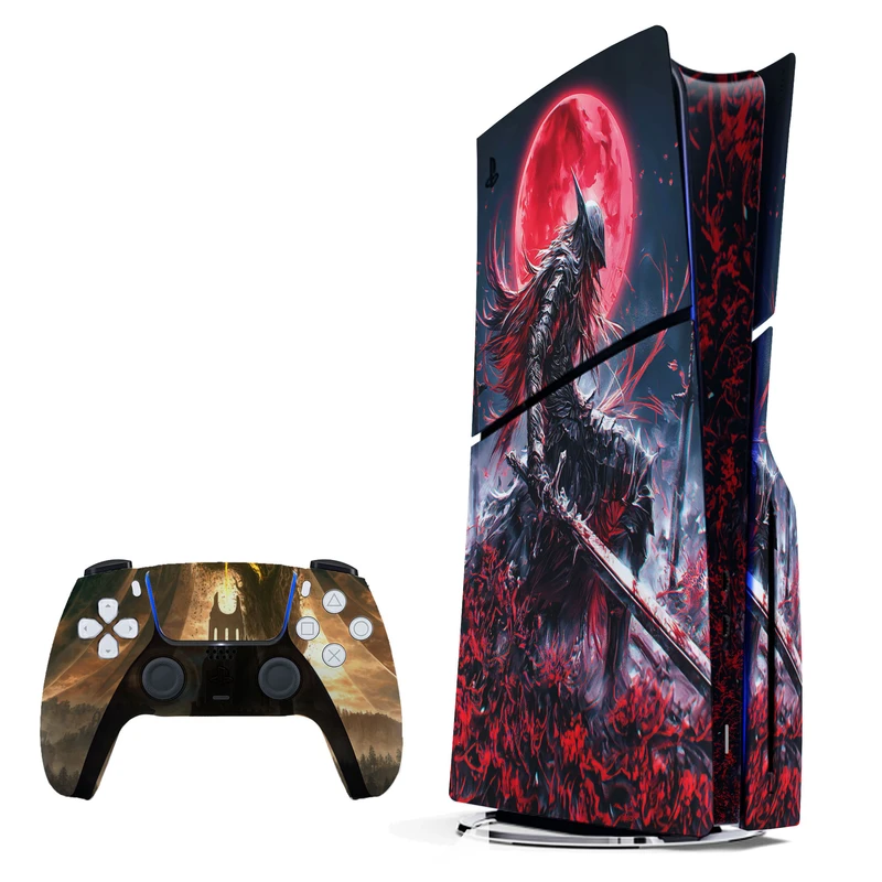  برچسب پلی استیشن ۵ اسلیم دیسک خور هاماگراف مدل elden ring