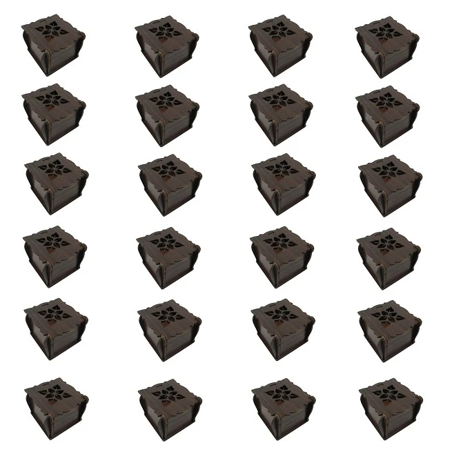 جعبه انگشتر پارلا گوهر کد 7533 بسته 24 عددی