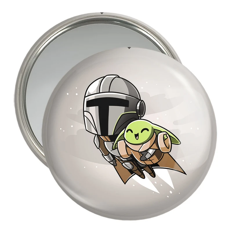 آینه جیبی خندالو مدل جنگ ستارگان Star Wars  کد 10278