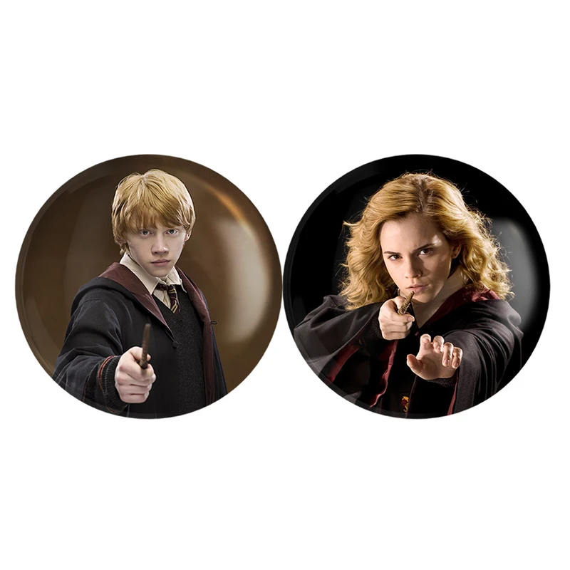 پیکسل خندالو مدل هرماینی و رون هری پاتر Harry Potter کد A75 مجموعه 2 عددی