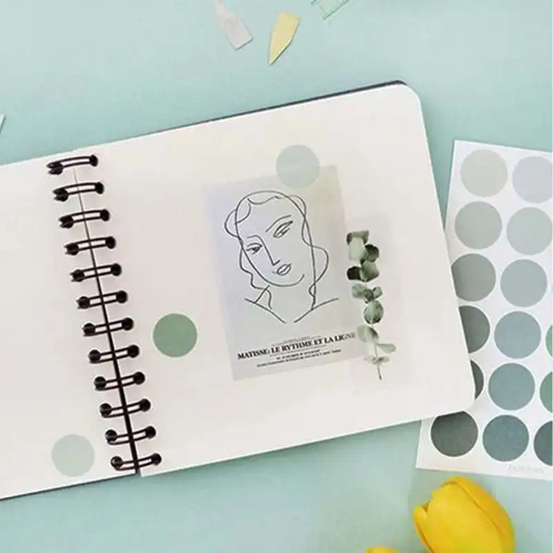 برچسب میو استیکر مدل کالر پالت کالکشن کدCPC03