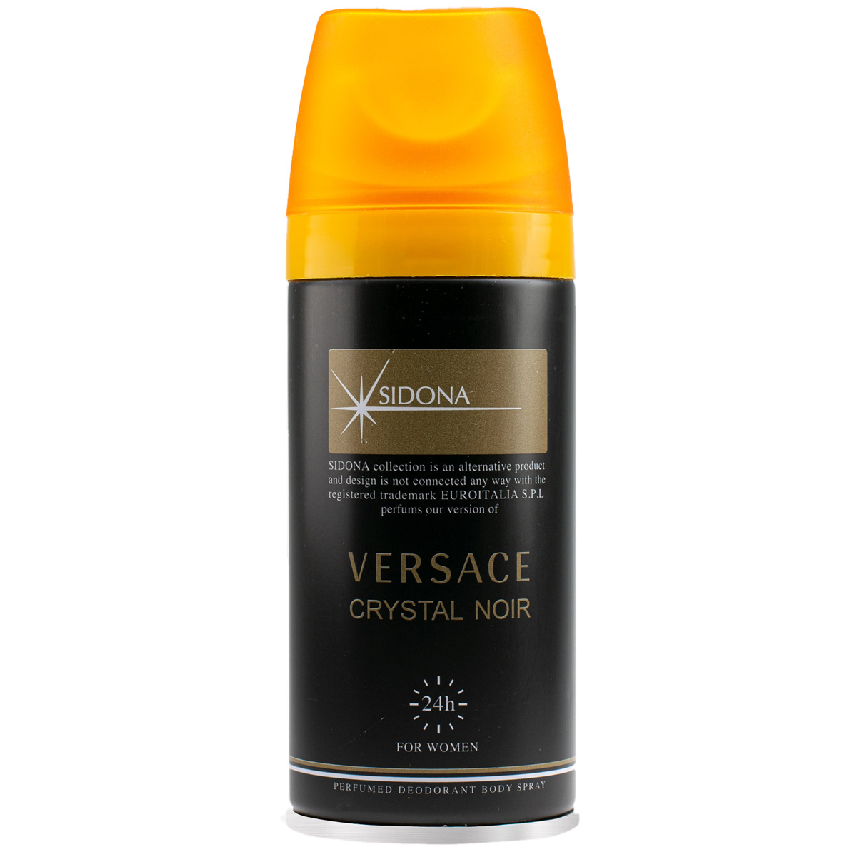 اسپری خوشبو کننده بدن زنانه سیدونا مدل Crystal Noir حجم 150 میلی لیتر