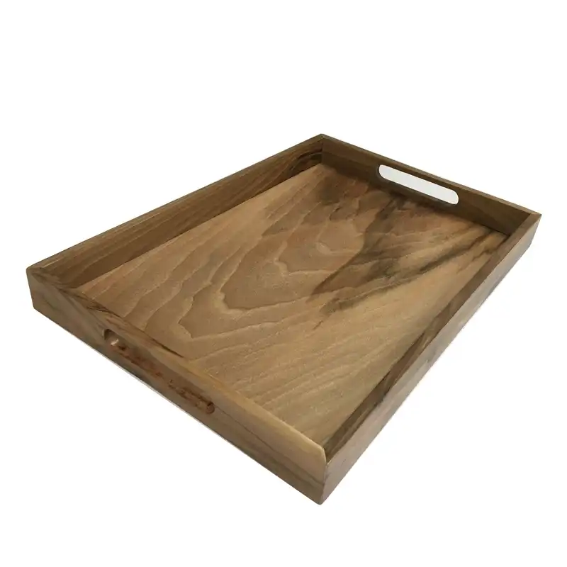 سینی چوبی شیجا وند طرح کلاسیک رویال مدل rectangle