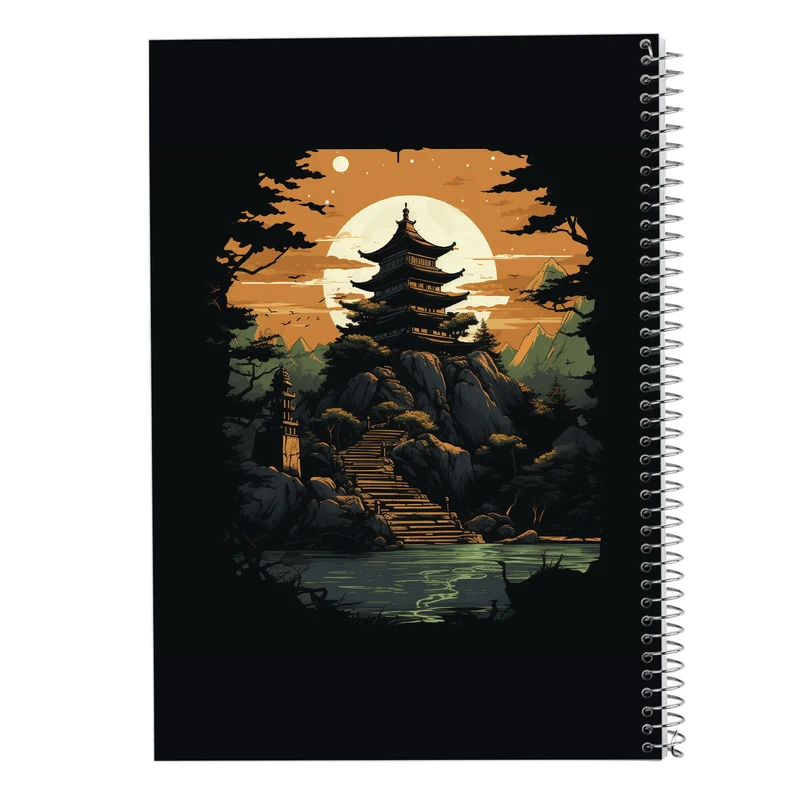 دفتر لیست خرید 50 برگ مدوپد مدل Ghibli کد DF2504