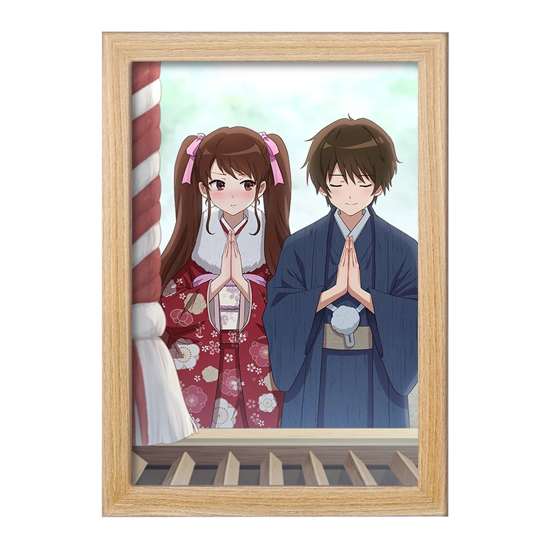 تابلو خندالو مدل ایزومی و کوئیچی انیمه دیگری کد 32032