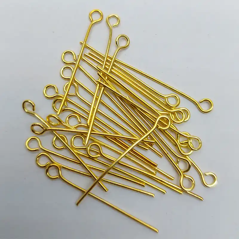 ملزومات ساخت زیورآلات مدل میخ سر گرد بسته 30 عددی