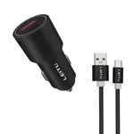 شارژر فندکی 45 وات لیتو مدل C9 به همراه کابل تبدیل USB-C