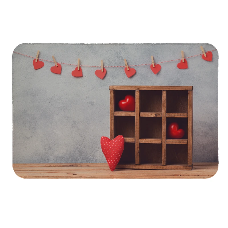   پادری طرح قلب کد 6251 سایز 50 × 70 سانتی متر