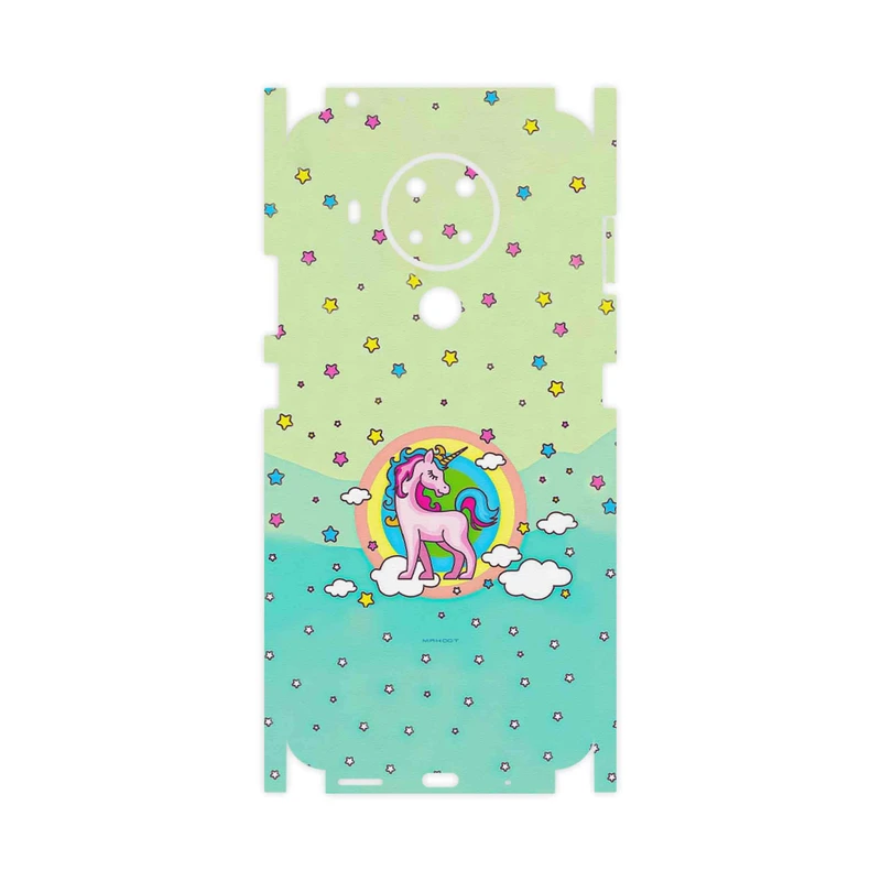 برچسب پوششی ماهوت مدل Rainbow unicorn adventure-FullSkin مناسب برای گوشی موبایل نوکیا 5.4