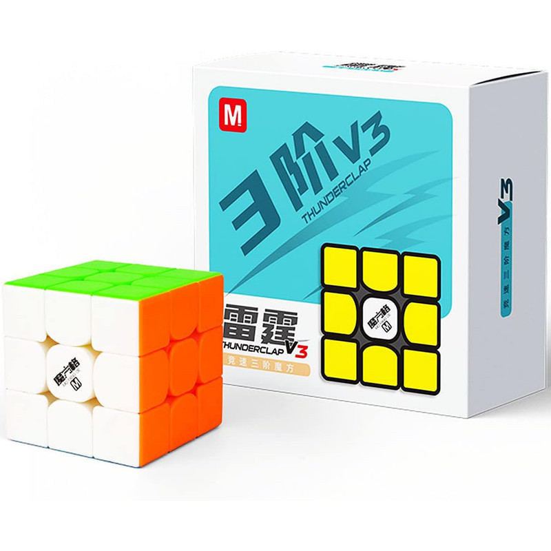 مکعب روبیک چی ای مدل QY Thunderclap Magnetic V3