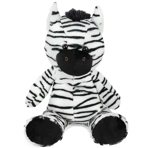 عروسک طرح گورخر مدل Giftable World Zebra کد SZ11/873 ارتفاع 38 سانتی‌متر