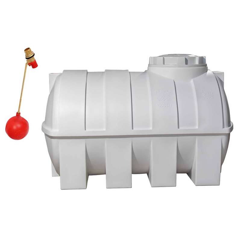 مخزن آب افقی 1000 لیتر پلیمر مخزن مدل Pm1000HF