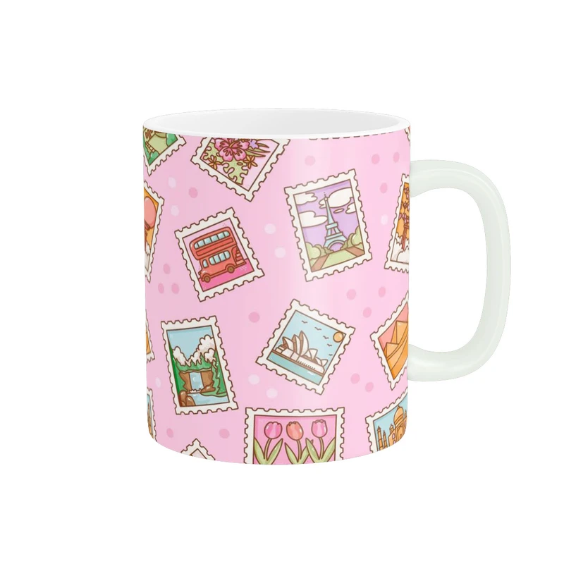 ماگ پاد آفرین طرح عکس های جهانگردی کد 371