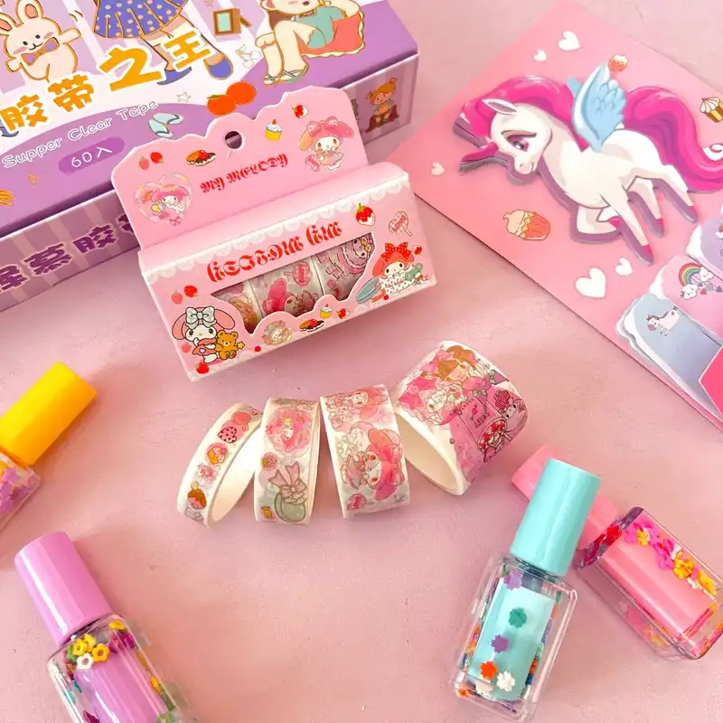 چسب نواری مدل واشی ملودی بسته 4 عددی