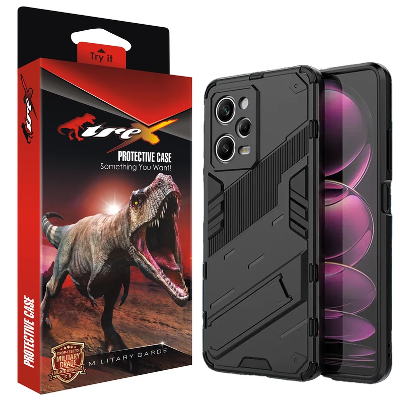 کاور تی رکس مدل BIBERCAS مناسب برای گوشی موبایل شیائومی Poco X5 pro 5G / Redmi Note 12 Pro (5G)