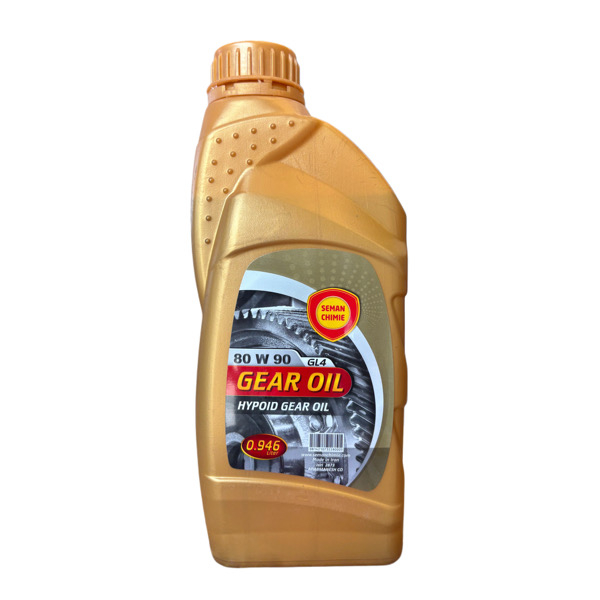 روغن گیربکس سمن شیمی مدل 80W90 GL4 حجم 0/946 میلی لیتر