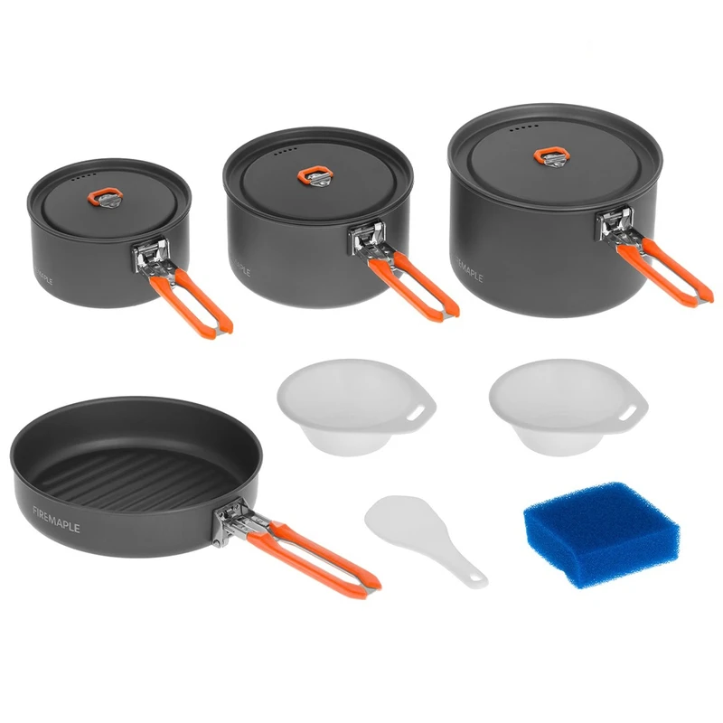 مجموعه ظروف سفری فایرمپل مدل کمپینگ بسته 8 عددی