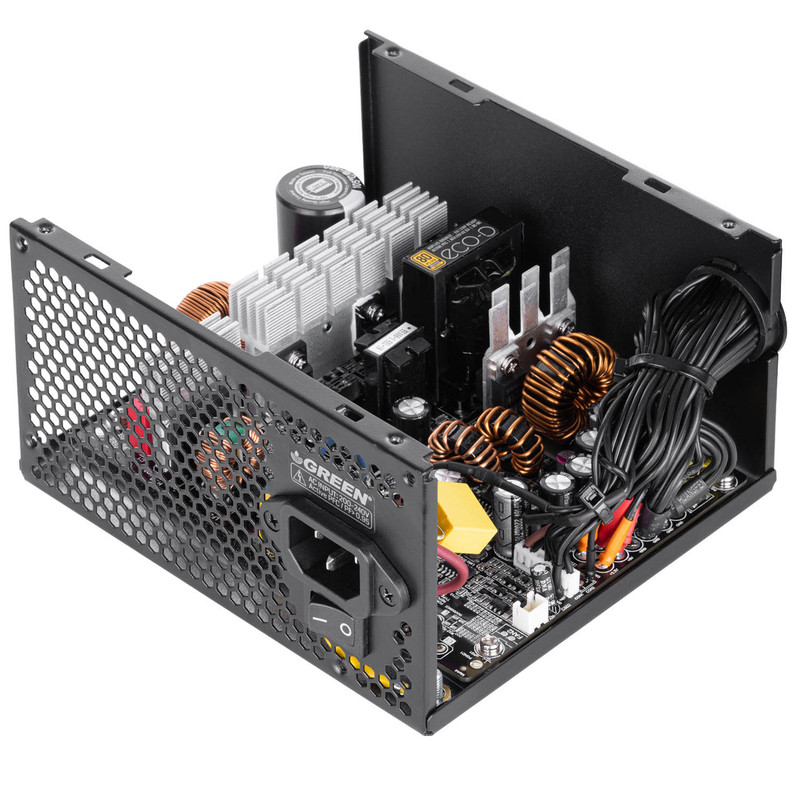 منبع تغذیه کامپیوتر 600 وات گرین مدل GP600A-ECO D