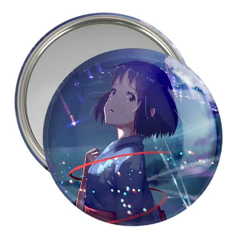 آینه جیبی خندالو مدل میتسویا میامیزو انیمه یورنیم Your Name  کد 16276