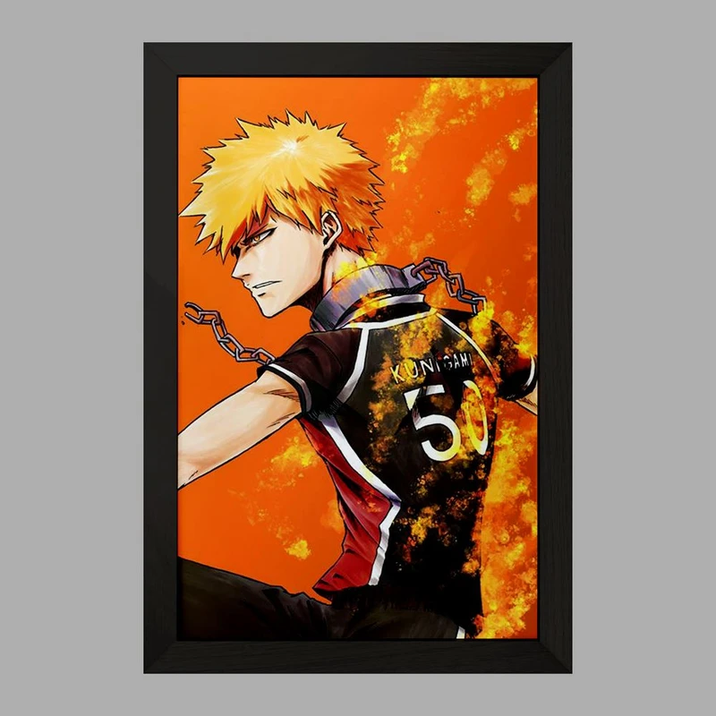 تابلو خندالو مدل رنسوکه انیمه بلو لاک Blue Lock کد 24423