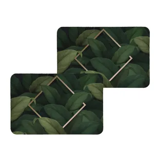 زیربشقابی طرح برگ کد 8300 بسته 2 عددی