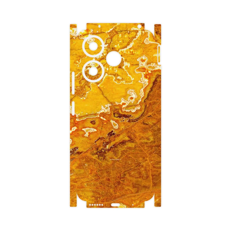برچسب پوششی ماهوت مدل Gold Marble-FullSkin مناسب برای گوشی موبایل شیائومی Redmi 13