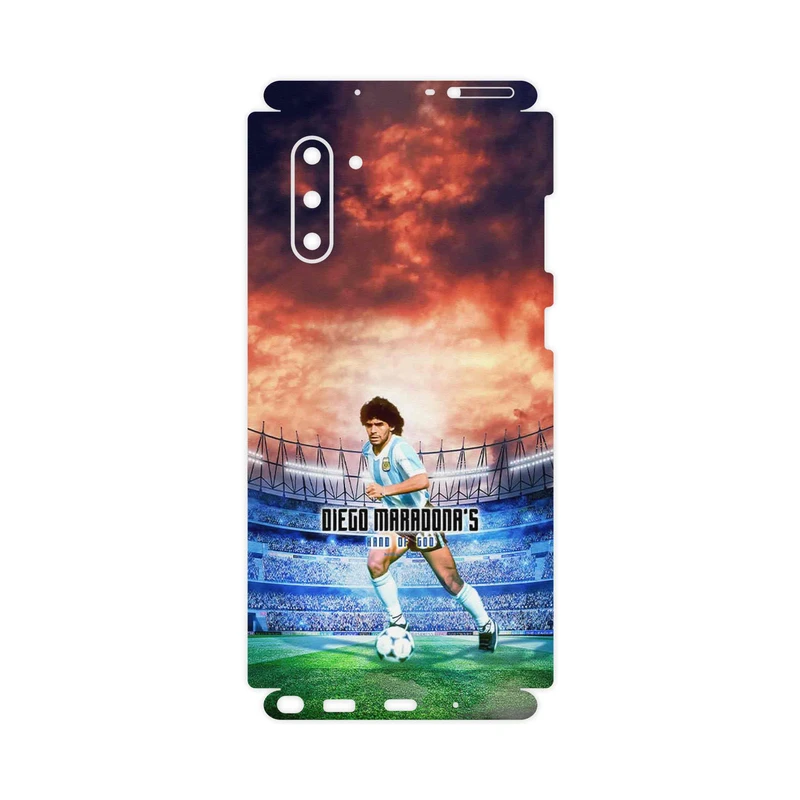 برچسب پوششی ماهوت مدل Diego Maradona-FullSkin مناسب برای گوشی موبایل سامسونگ Galaxy Note 10