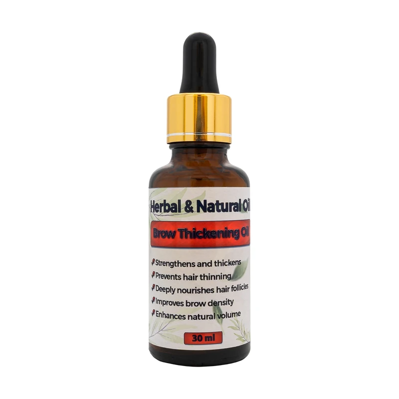 روغن تقویت و ضخیم‌کننده ابرو  هربال مدل 02 حجم 30 میلی لیتر