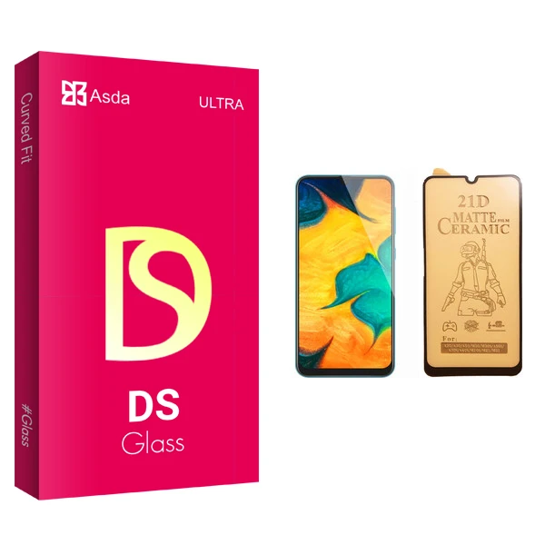 محافظ صفحه نمایش سرامیکی آسدا مدل DS glass مناسب برای گوشی موبایل سامسونگ Galaxy A30