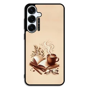 AKAM AMC-WSGS25P-COFFEE-4 Cover For Samsung Galaxy S25 Plus