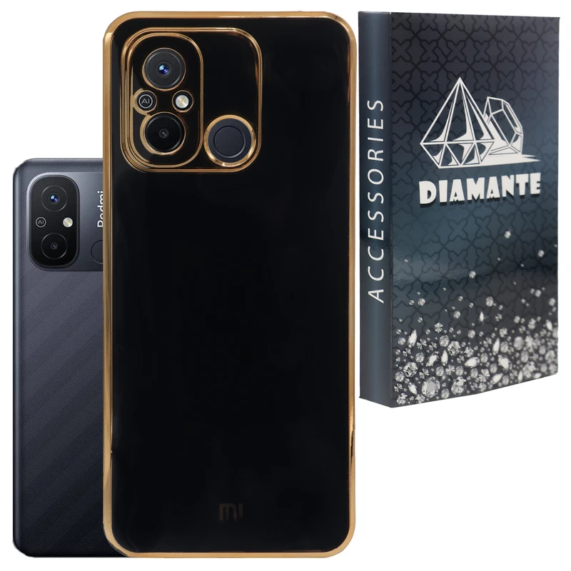 کاور دیامانته مدل Talaee2 Bk مناسب برای گوشی موبایل شیائومی Redmi 12C