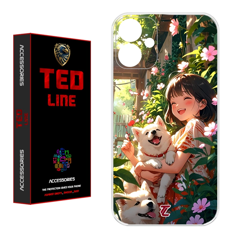 کاور تدلاین طرح سگ کد 1177 مناسب برای گوشی موبایل اپل Iphone 16