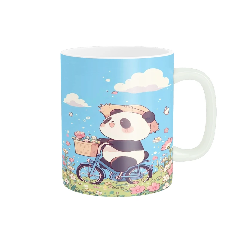 ماگ پادآفرین مدل فانتری طرح پاندا خسته و کیوت کد p9612