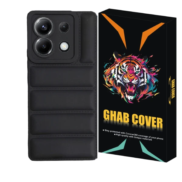 کاور قاب کاور مدل پافری طرح Puffery مناسب برای گوشی موبایل شیائومی Poco X6