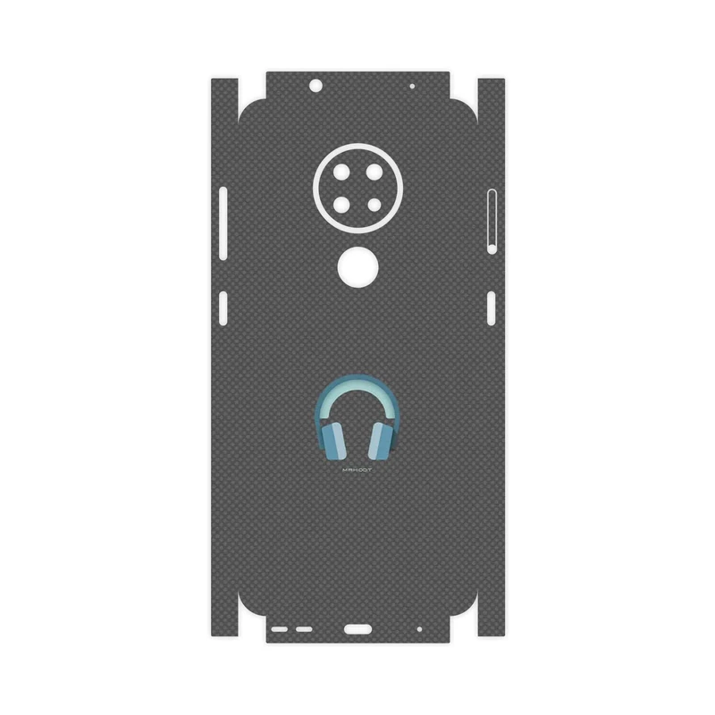 برچسب پوششی ماهوت مدل Minimal Headphone Icon-FullSkin مناسب برای گوشی موبایل نوکیا 7.2