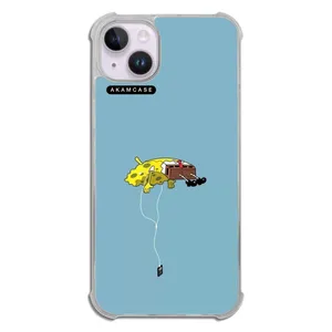 AKAM AMC-WTA14PLUS-SPONGE BOB1 Cover For Apple iPhone 14 Plus