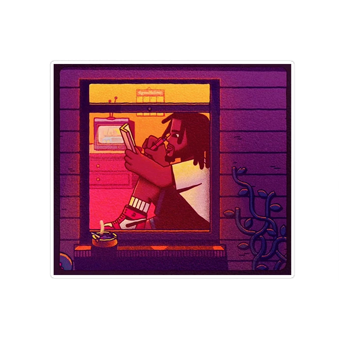 استیکر لپ تاپ ماسا دیزاین طرح man مدل STK1592