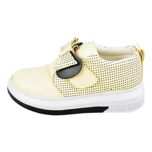 کفش دخترانه مدل پاپیون خال خالی برچسبی کد CR.3639