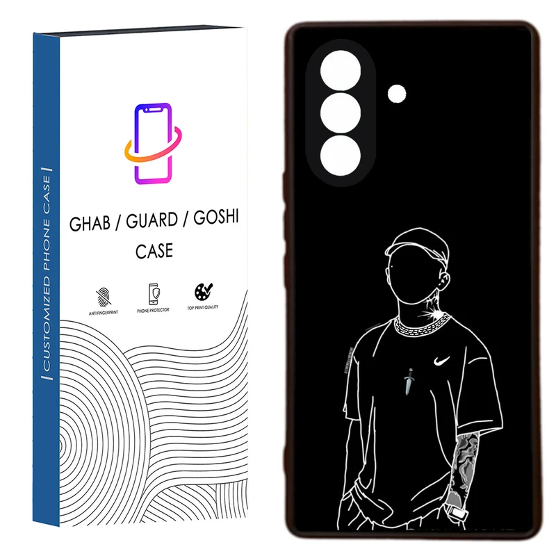 کاور قاب گارد گوشی طرح پسرانه کد 69 - ROCK مناسب برای گوشی موبایل سامسونگ Galaxy A26