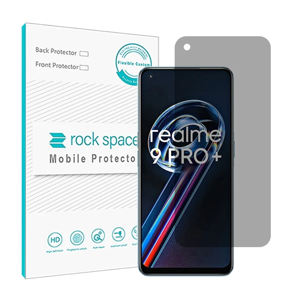 محافظ صفحه نمایش پرایوسی راک اسپیس مدل HyPRV مناسب برای گوشی موبایل ریلمی 9 Pro+