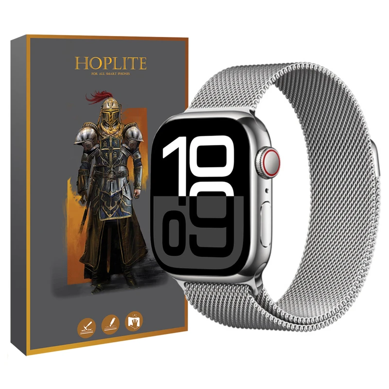 بند هاپلایت مدل Milanese HL مناسب برای اپل واچ سری 10 سایز 46 میلی متری